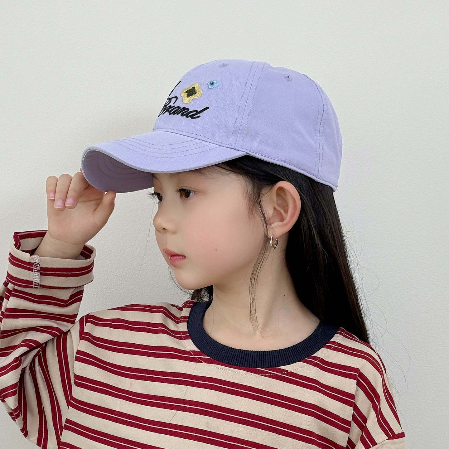 儿童帽子女孩2026新款棒球帽秋冬