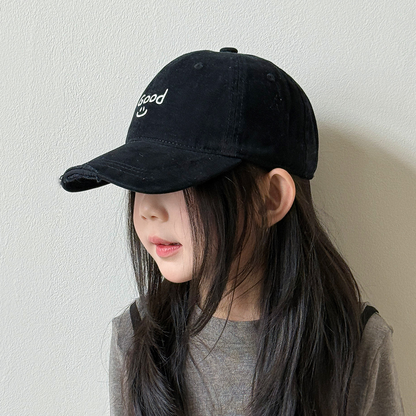 儿童帽子女孩户外棒球帽秋冬季