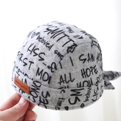 婴儿帽子秋冬款 男宝海盗帽宝宝婴幼儿6到12个月小月龄外出儿童帽