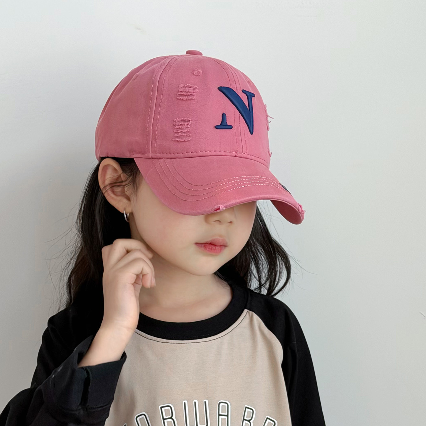 儿童帽子女孩2026新款棒球帽