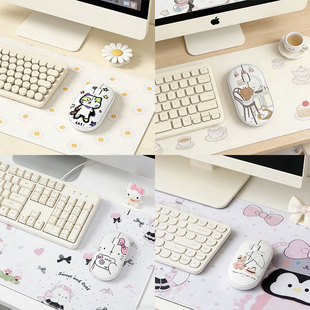 静音无线鼠标台式笔记本电脑通用办公家用便携精准定位外设爆款