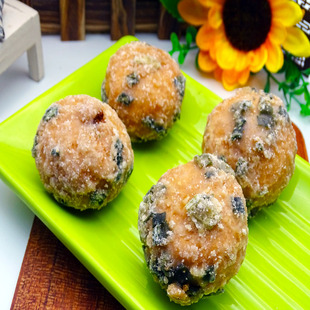 反沙咸蛋黄手工反砂咸蛋黄酥潮汕蛋黄酥咸鸭蛋流沙咸蛋黄小吃糕点