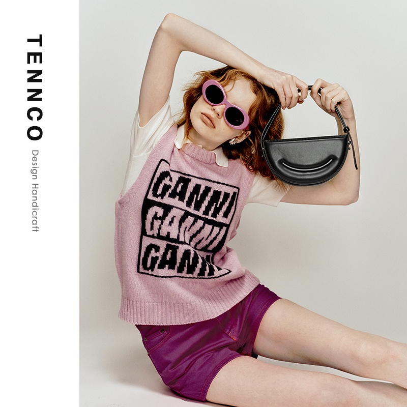 TENNCO原创「迷你笑脸包」小众高级斜挎包包2025新款夏季手提包