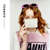 TENNCO原创「微笑钱包」小众设计高级感真皮卡包一体包女短款 钱包