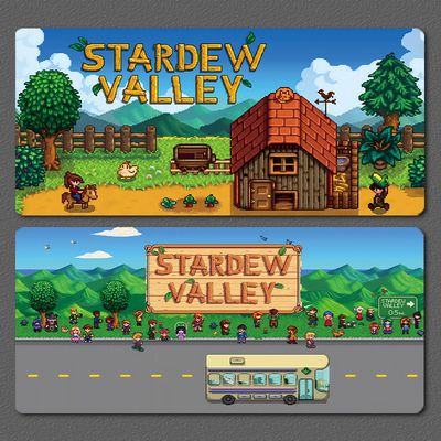 星露谷物语鼠标垫电竞游戏桌面垫