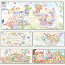 达菲家族鼠标垫超大号可爱女生玲娜贝儿电脑键盘星黛露办公桌面垫