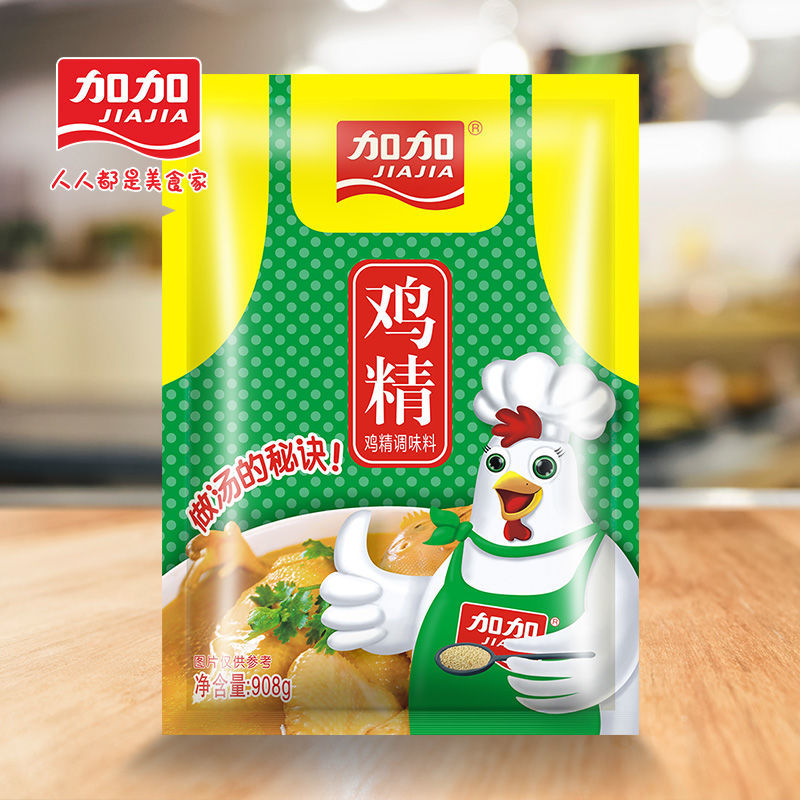 加加鸡精908g优惠价3袋实惠装