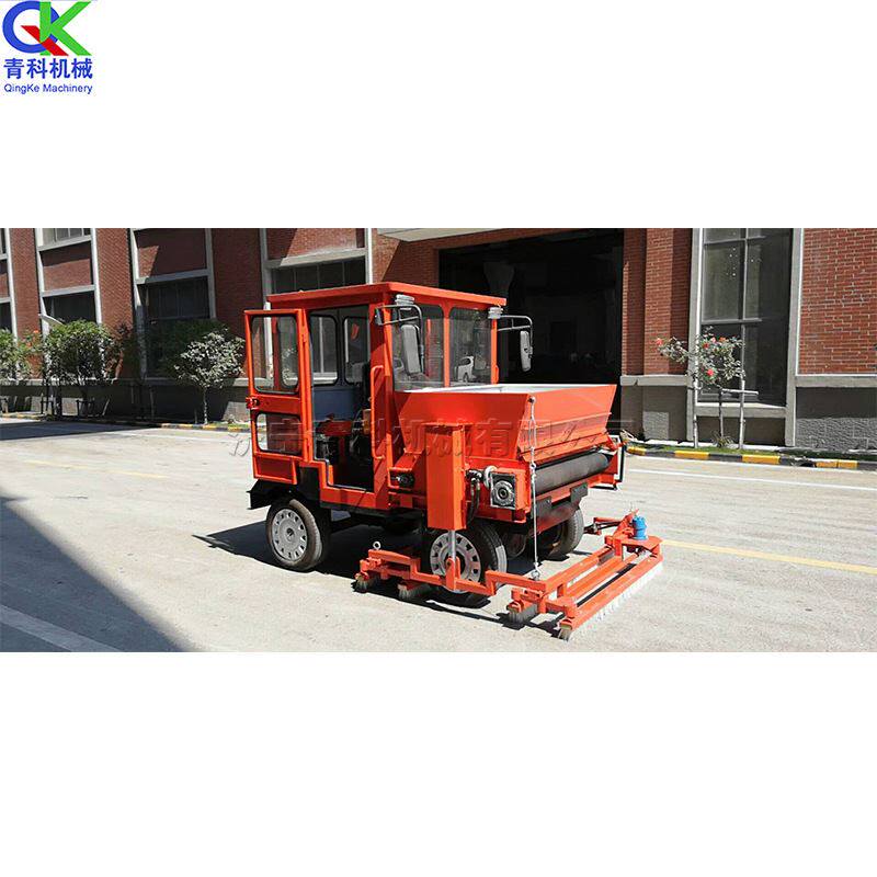 人造草坪石英砂填充机 全自动柴油充砂机 草坪橡胶颗粒梳理机