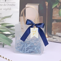 Сумка обрядов+темно -синяя лента+спасибо тег+трава Rafie