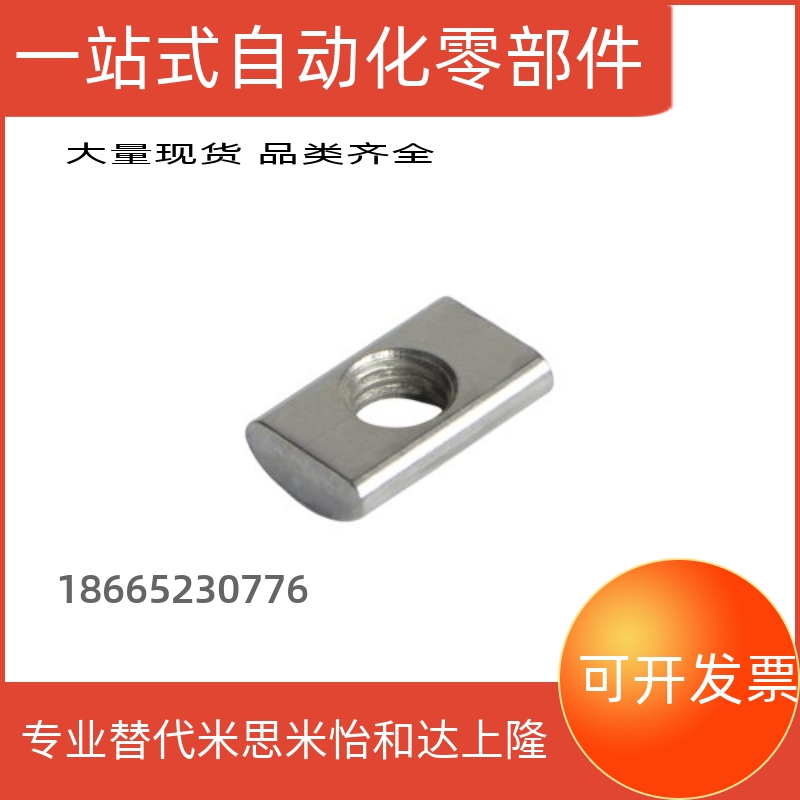 AHQ22-308-M5/M6/M8 AHQ22-G306-M5/M6专用配件 外投入式螺母