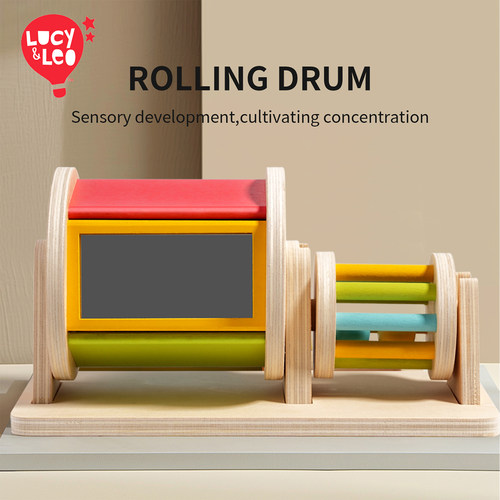 Lucy&Leo启蒙特梭利早教翻翻鼓