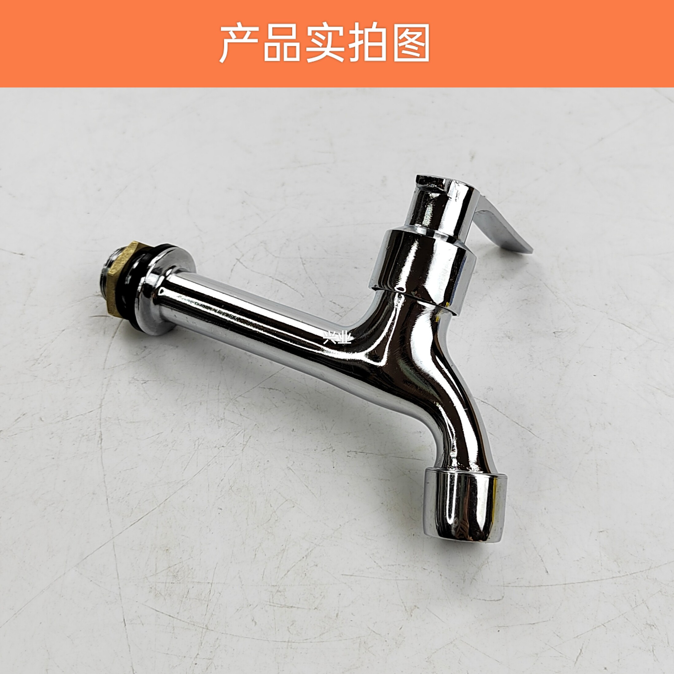 商用灶台不锈钢水龙头 蓄水池拖把池加长把手15cm17cm直开水龙头