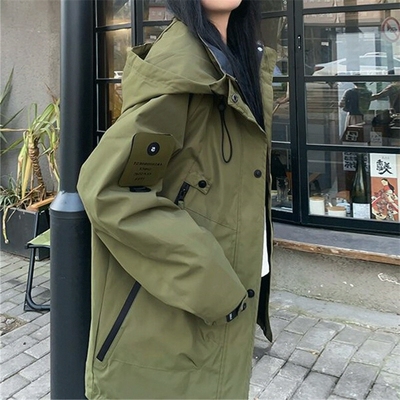 小个子新款休闲服情侣款户外夹克防风春秋季登山服冲锋衣外套运动