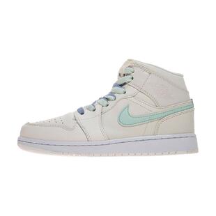 Air Jordan 1 Mid Multi-Color Swoosh Phantom 四色鞋带 鸳