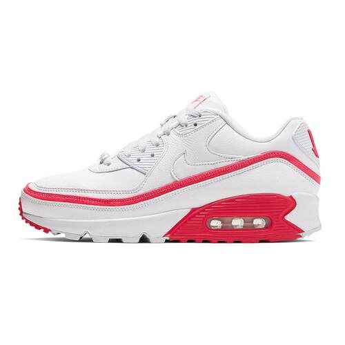 UNDEFEATED × Nike Air Max 90 低帮 跑步鞋 男女同款 白红