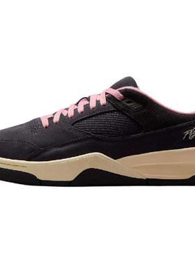 Jordan FLIGHT COURT 合成革 舒适百搭 防滑耐磨 低帮 复古篮