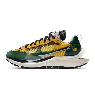 Sacai x Nike VaporWaffle tour yellow 联名款 减震防滑 低