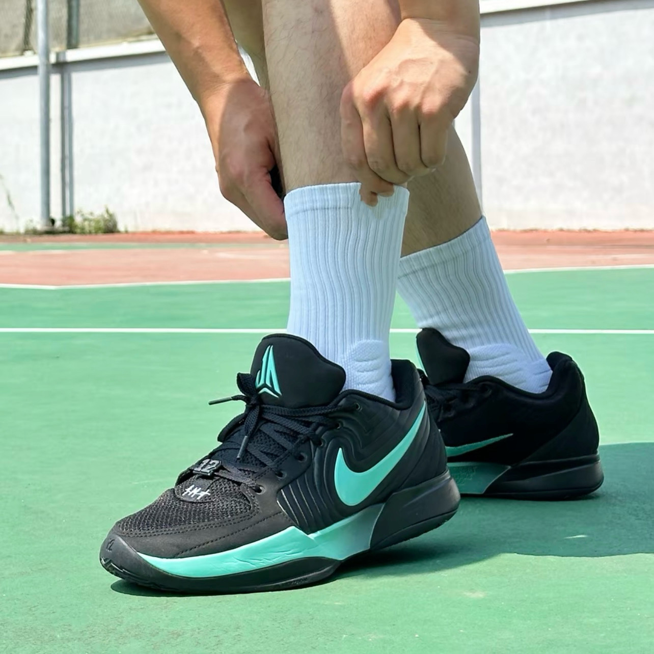 耐克JA 2莫兰特2男子实战篮球鞋夏季抗扭透气轻便FD7327-003