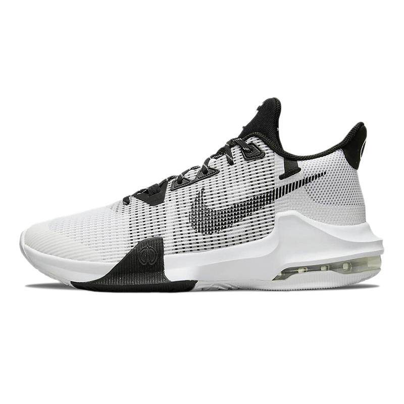 Nike  Air Max Impact 3 实战 低帮 篮球鞋 男款 黑白色