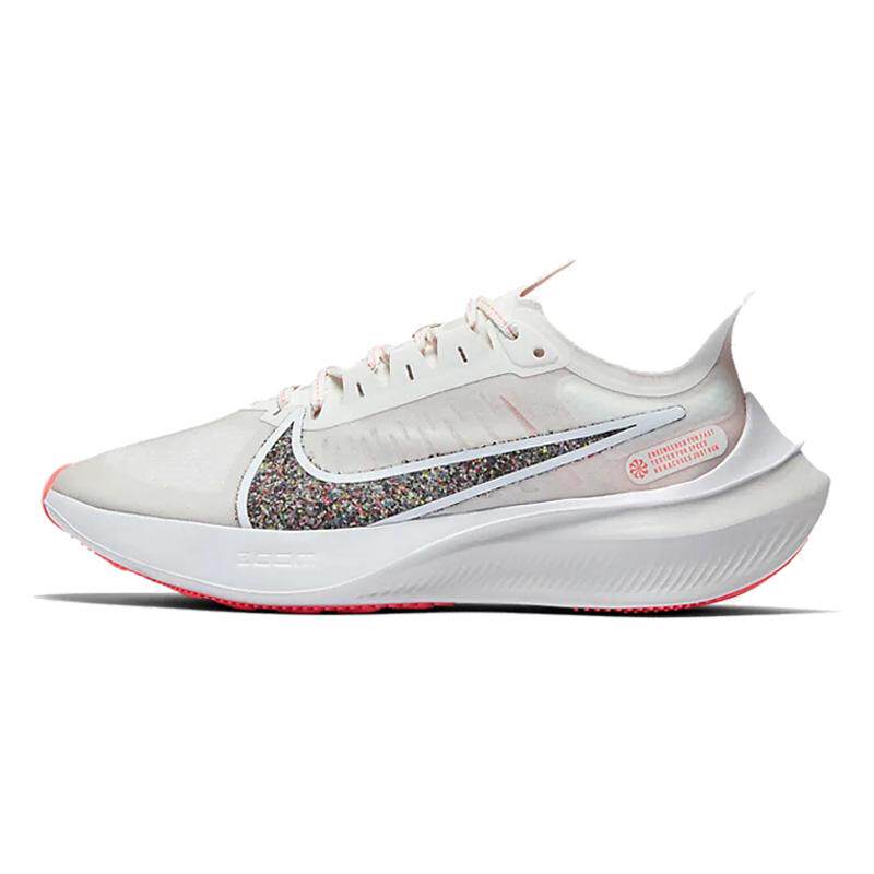Nike Zoom Gravity 1 低帮 跑步鞋 女款 糖果白