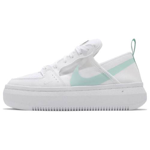 Nike Court Vision Alta TXT 轻便耐磨 低帮 板鞋 女款 白绿