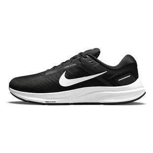 Nike Zoom Structure 24 透气 低帮跑步鞋 男款 黑白