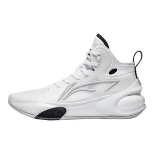 LiNing李宁 驭帅 17 耐磨 高帮 篮球鞋 男款 黑白