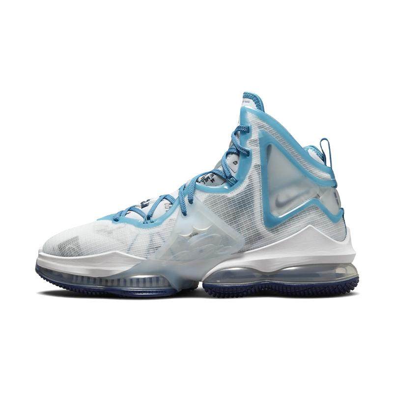 Nike Lebron 19 大灌篮 高帮 篮球鞋 男女同款 蓝色