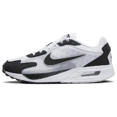 Nike Air Max Solo 复古图案 低帮 生活休闲鞋 女款 白黑