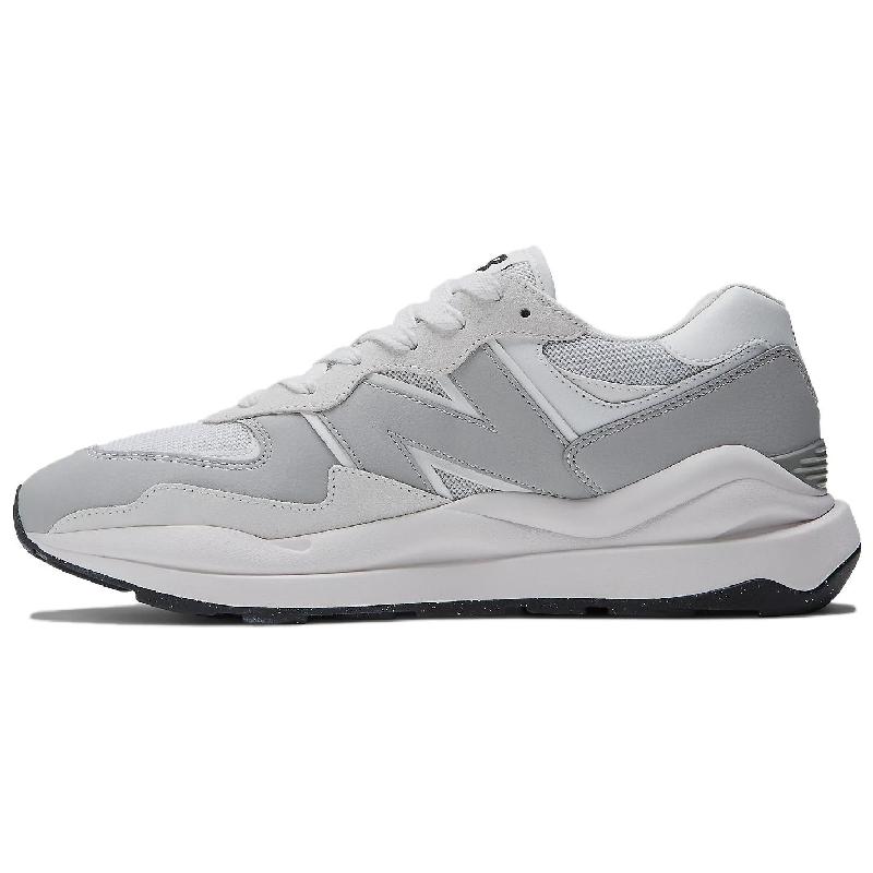 New Balance NB 5740 减震防滑 低帮 跑步鞋 灰白