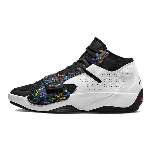 Jordan Zion 2 中帮 实战篮球鞋 男款 黑白色