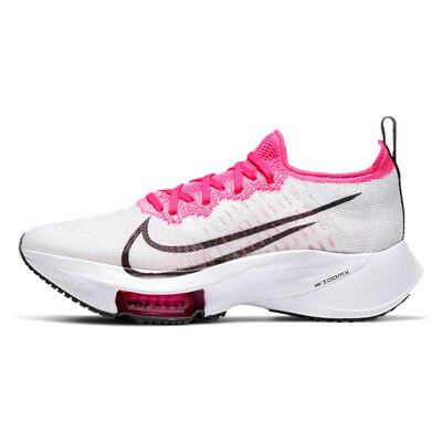 Nike Air Zoom Tempo Next% fk 耐磨 低帮 跑步鞋 女款 白粉