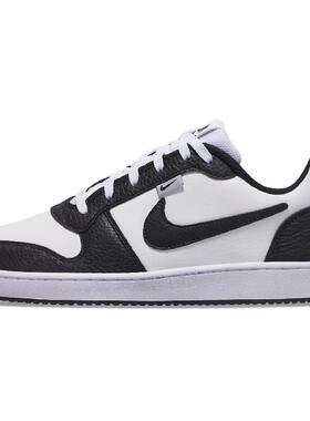 Nike EBERNON low prm white black 低帮 板鞋 男款 黑白熊猫
