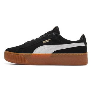 PUMA Carina Street 休闲百搭 减震耐磨 低帮 板鞋 女款 白紫