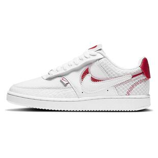 Nike Court Vision 1 双钩 鸳鸯 防滑轻便 低帮 板鞋 女款 白
