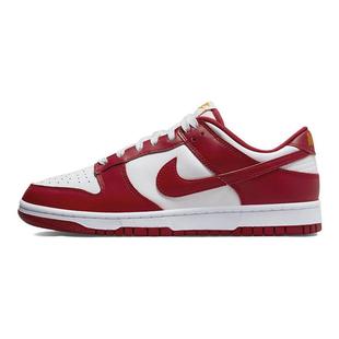 Gym Red 男款 Dunk 白红 板鞋 Retro 低帮 Nike 潮流复古