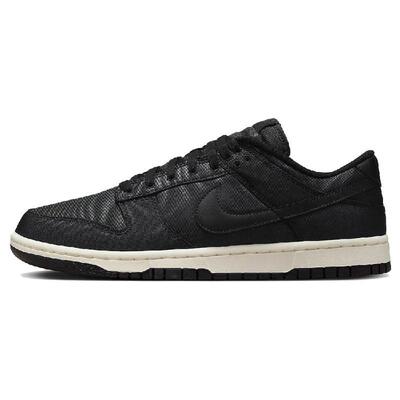 Nike Dunk Black Canvas 防滑耐磨轻便 低帮 板鞋 男女同款