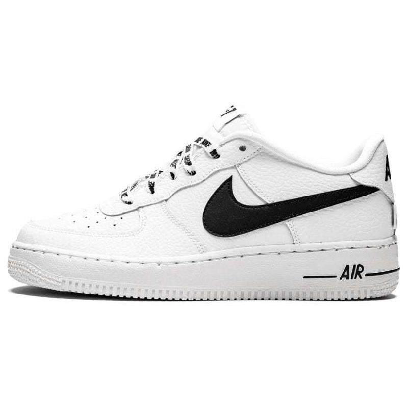 Nike Air Force 1 LV8 (GS) 女款 白黑