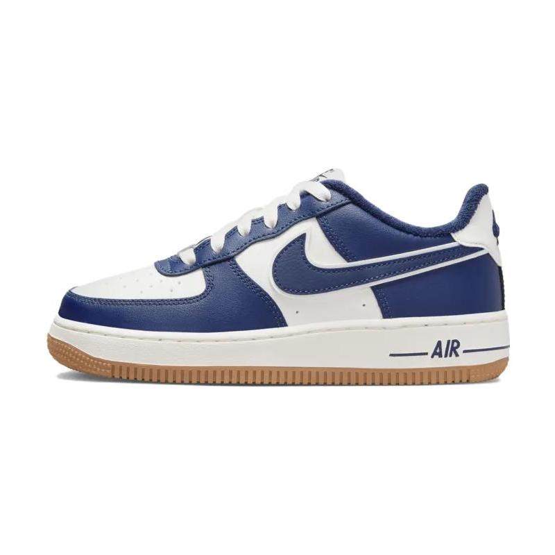 Nike Air Force 1 LV8 (GS) 减震耐磨防滑 低帮 板鞋 白蓝