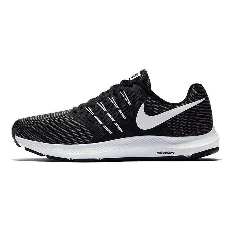 Nike Run Swift 1 入门 低帮 跑步鞋 男款 黑白