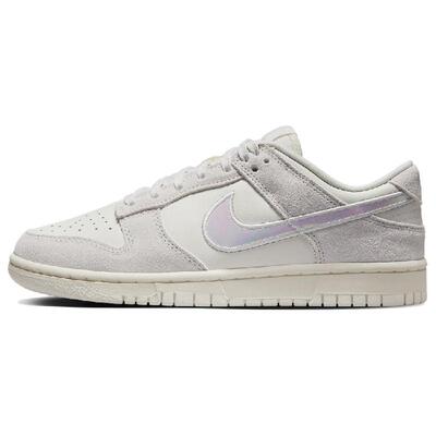 Nike Dunk Low WMNS “Iridescent Swoosh” 低帮 板鞋 女款 米