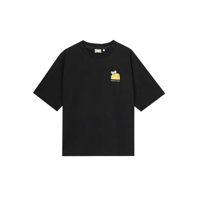 New Balance  卡通动漫印花美式复古宽松圆领短袖  落肩袖T恤,运动鞋new,跑步鞋,淘宝优惠券,粉丝福利购,淘宝优惠卷
