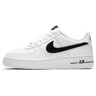 Nike Air Force 1 (GS) 白黑 小权志龙#送礼推荐