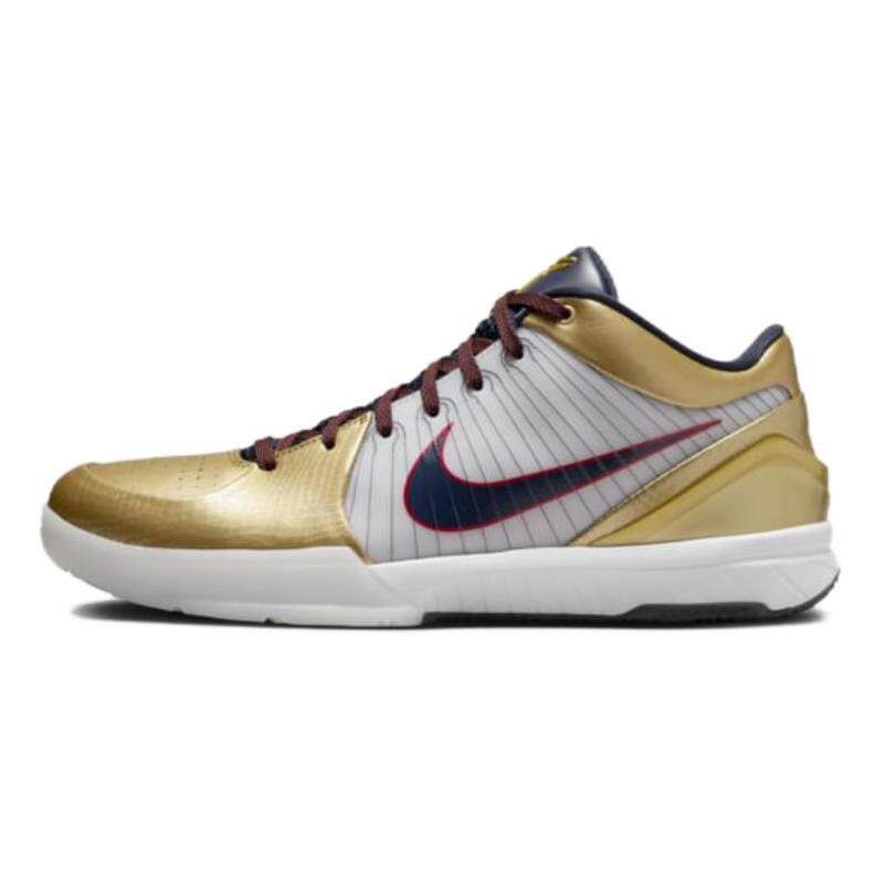 Nike Zoom Kobe 4 Protro "Gold Medal" 运动舒适 低帮 篮球