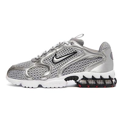 Nike Air Zoom Spiridon Cage 2 运动液态银 低帮 生活休闲鞋