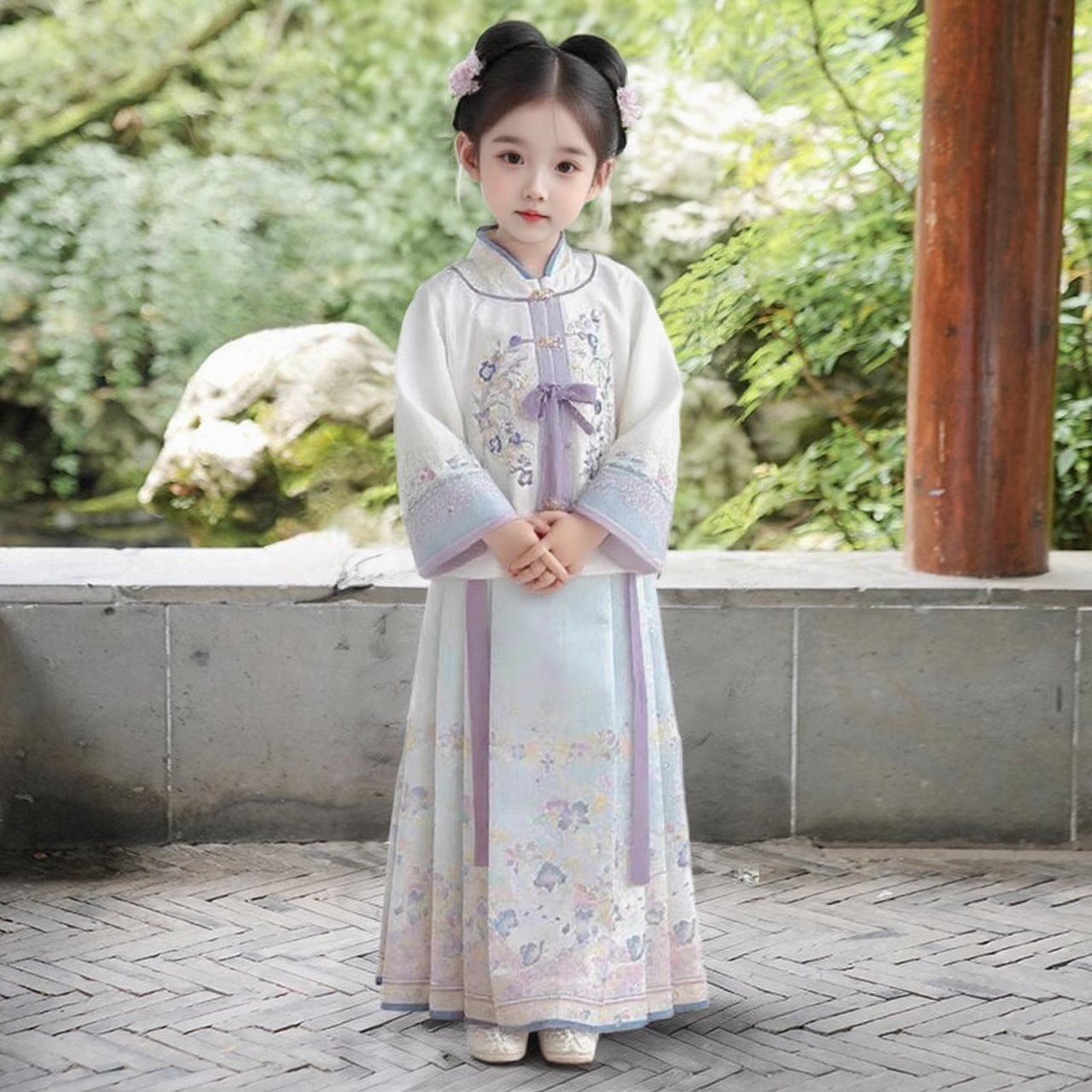 央妈推荐|超经典小女孩国风汉服