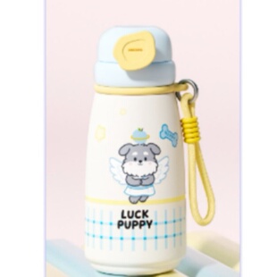 2025新款卡通公仔保温杯户外提绳便携真空水杯316不锈钢时尚杯子