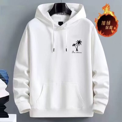 美式高街宽松潮牌男生连帽外套