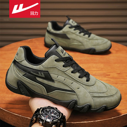 回力官方旗舰店男鞋阿甘德训板鞋