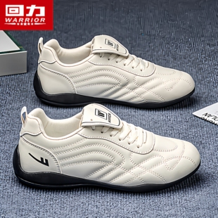学生运动轻便软底德训赛车潮鞋 潮流百搭休闲阿甘板鞋 冬季 回力男鞋
